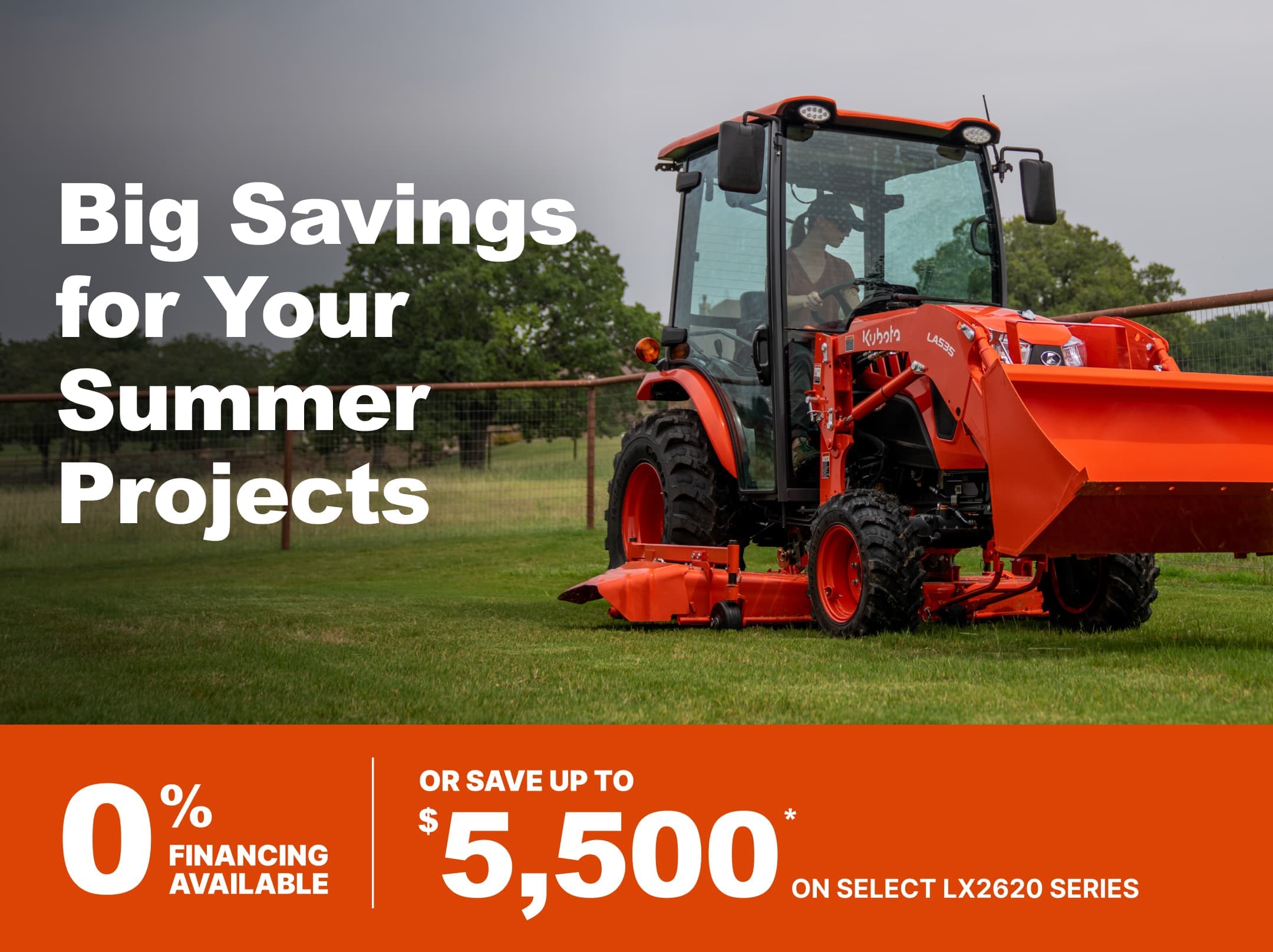 Save on Select LX, L02 and BX Series Tractors Save on Select LX, L02 and BX Series Tractors