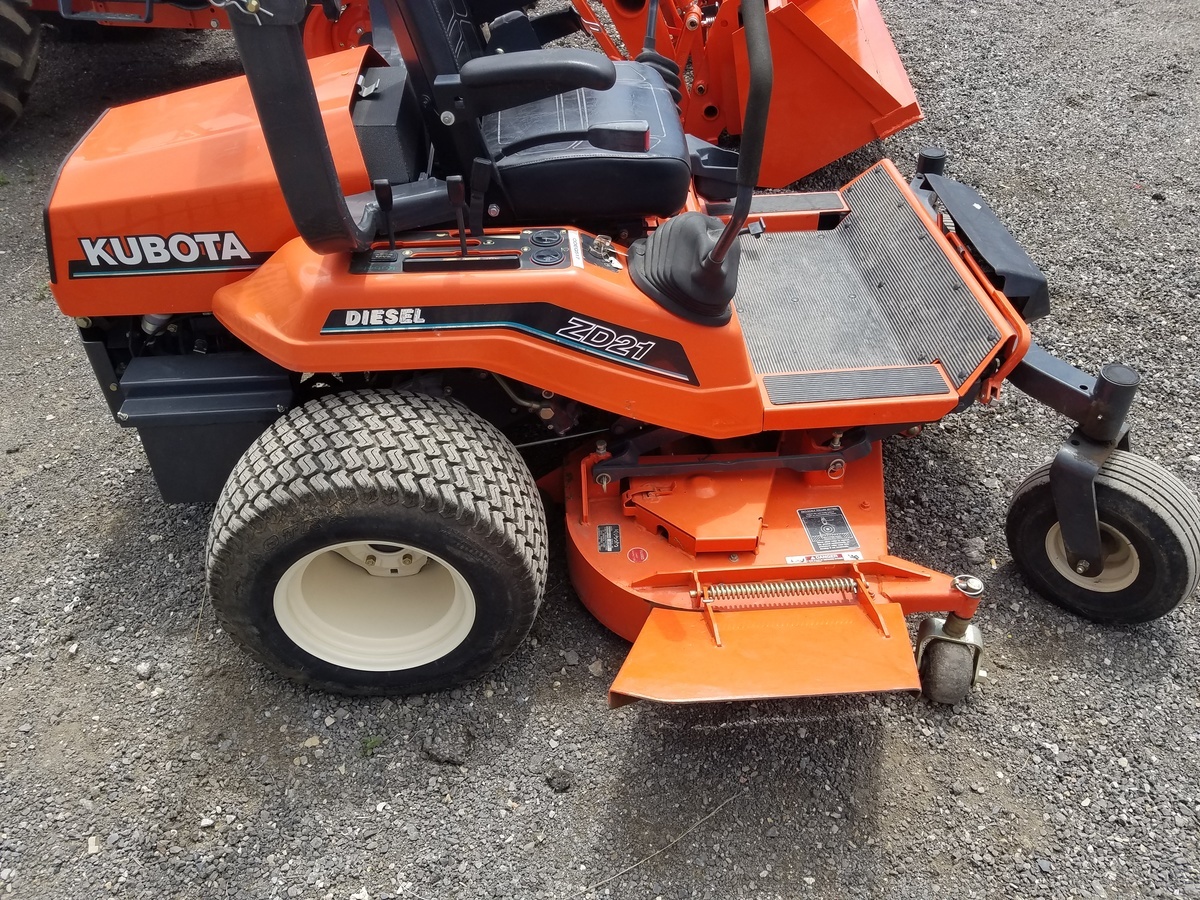 kubota zd21 mower deck parts list